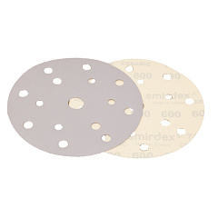 P600 150мм SMIRDEX Ceramic Velcro Discs 740  Абразивный круг, с 15 отверстиями