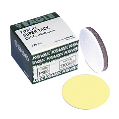 P800 75мм KOVAX Yellow film Абразивный круг без отв.
