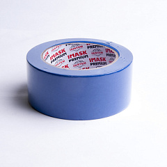 40м х 36мм Синяя Малярная лента IMASK Premium 90C Rubber Creped