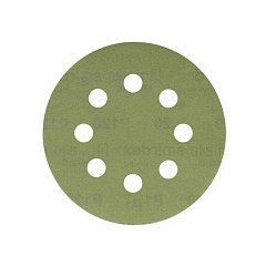 P 60 125мм  Абразивный круг SMIRDEX 840 Ceramic Film Discs, 8 отверстий