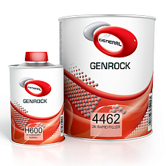 Грунт GR4462  GENERAL  VOC Rapid 2K HS чёрный с отвердителем Н600 (комплект), уп.3,5л+0,9л