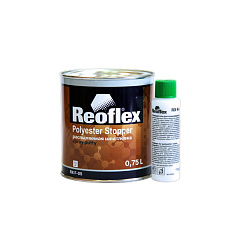 Шпатлевка  REOFLEX  Spray Putty распыляемая (комплект), уп.0,75л+0,05л