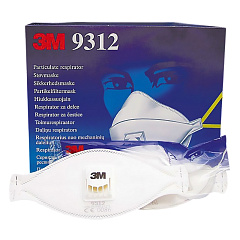 Противопылевой респиратор 9312 с клапаном выдоха