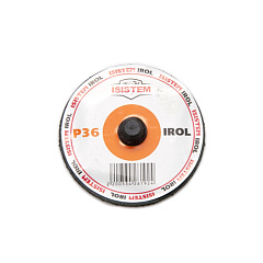 Р36 ISISTEM IROL Диск шлифовальный Fiber SIC, d50 мм, крепление резьбовое - быстросъем