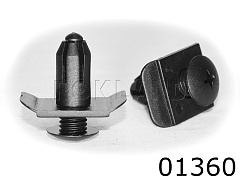 01360 Клипса автомобильная HYUNDAI/INFINITI/KIA/MAZDA/NISSAN, Rokland