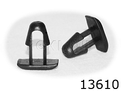13610 Клипса автомобильная универсальная Rokland