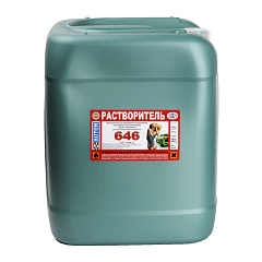 646 Растворитель AUTON ПОЛИХИМ, уп.10л