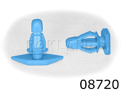 08720 Клипса автомобильная INFINITI/NISSAN, Rokland