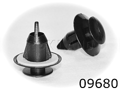 09680 Клипса автомобильная LEXUS/TOYOTA, Rokland