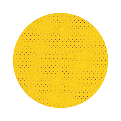 Р80  220мм SMIRDEX 938 Yellow, Multihole Абразивный круг