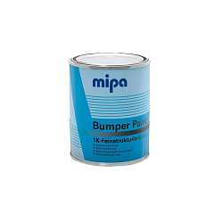Краска для Бампера 1К, Bumper Paint, серая текстурированная, MIPA, уп.1л