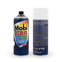 RAL 9003 сигнальный белый глянцевый, эмаль универсальная MobiCAR, аэрозоль, 520мл