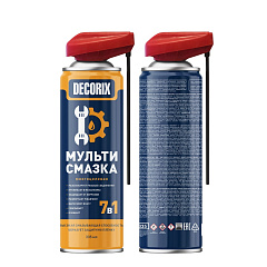Мульти многоцелевая смазка 7в1 DECORIX, smart аэрозоль, 335мл