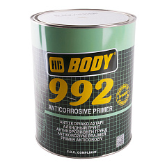 Грунт  HB BODY 992 Anticorrosive Primer 1K антикоррозионный, чёрный, уп.5кг