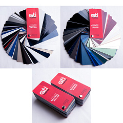 Веер натуральных выкрасов, Базовая эмаль (184 цветов), 