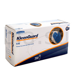 KIMBERLY-CLARK  KleenGuard Перчатки нитриловые, синие, размер L (кор 200шт)