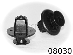 08030 Клипса автомобильная TOYOTA, Rokland