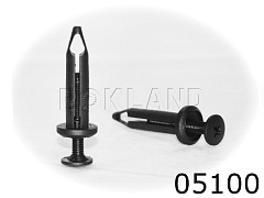 05100 Клипса автомобильная FORD/GM, Rokland
