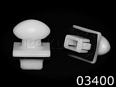 03400 Клипса автомобильная FORD, Rokland