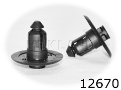 12670 Клипса автомобильная FORD, Rokland