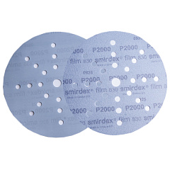 P1500 Абразивный круг SMIRDEX 830 Alox Film Discs, D=225,  24+1отв.