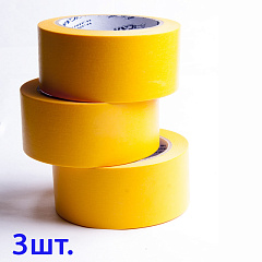 40м х 48мм Малярная лента Оранжевая Orange ICAR Washi 100C, набор 3шт
