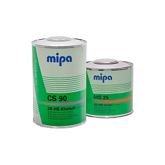 Лак акриловый 2К HS Klarlack MIPA, CS90+MS25,  уп.1+0.5л
