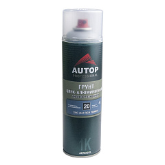Грунт AUTOP цинк-алюминиевый антикоррозионный №20 (аэрозоль), уп. 650 мл