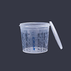 Ёмкость пластиковая мерная ICAR с крышкой, 385мл, набор 25шт