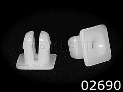 02690 Клипса автомобильная ACURA/HONDA, Rokland