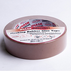 40м х 30мм Коричневая IP Малярная лента IMASK Premium 90C Rubber Creped