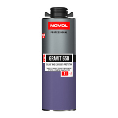 Антигравий - Герметик HS GRAVIT 650 черный Новол ПИ, уп. 1 л