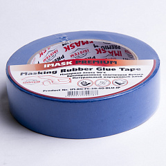 40м х 30мм Синяя IP Малярная лента IMASK Premium 90C Rubber Creped