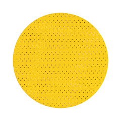 Р120  220мм SMIRDEX 938 Yellow, Multihole Абразивный круг