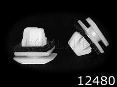 12480 Клипса автомобильная, Rokland