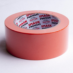40м х 48мм Оранжевая Малярная лента IMASK Premium 90C Rubber Creped