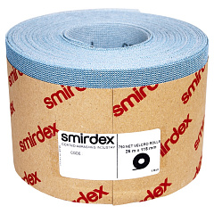 P80 115мм*25м SMIRDEX Net Velcro 750 Абразивная сетка в рулонах