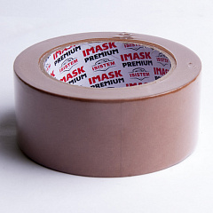 40м х 48мм Коричневая Малярная лента IMASK Premium 90C Rubber Creped