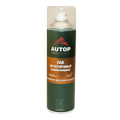 Лак UV AUTOP Resistant High Glossy №6 устойчивый, высокоглянцевый №6 (аэрозоль), уп.650мл