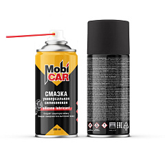 Смазка универсальная силиконовая MobiCAR, аэрозоль, 200мл