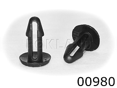 00980 Клипса автомобильная ACURA/HONDA/LEXUS/TOYOTA, Rokland