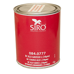 084.0777 SIRO BC COARSE ALU L Пигментная паста, уп.1кг.