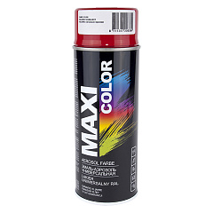3001RAL сигнально-красная  MAXICOLOR  Автоэмаль (аэрозольная краска), уп.400мл