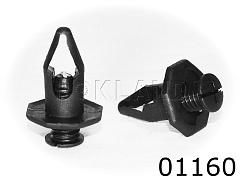 01160 Клипса автомобильная ACURA/HONDA, Rokland