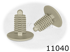 11040 Клипса автомобильная TOYOTA/LEXUS, Rokland