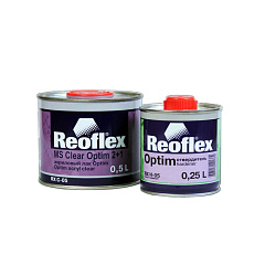 Лак  REOFLEX  Optim 2+1 2К акриловый автомобильный (комплект), уп.0,5л+0,25л