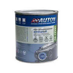 Грунт антикорозийный  AUTON  1K Alkyd Primer черный, уп.0,8л