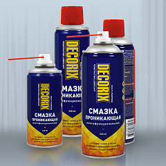 Проникающая многофункциональная смазка DECORIX, аэрозоль, 210мл