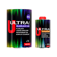 Лак ULTRA KLARLACK 600HS Новол ПИ, уп. 1+0,5 л (комплект)