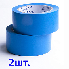 40м х 48мм Малярная лента Синяя Blue ICAR Washi 100C, набор 2шт
